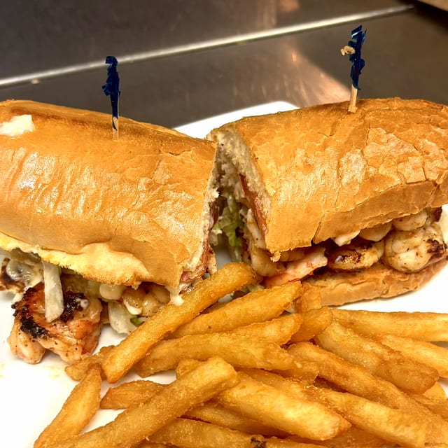 Shrimp Poboy.