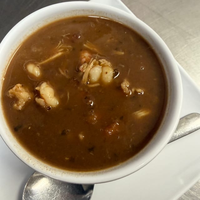 Seafood Gumbo.